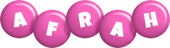 Afrah candy-pink logo