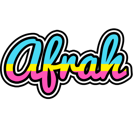 Afrah circus logo