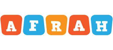 Afrah comics logo