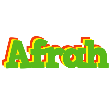 Afrah crocodile logo