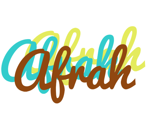 Afrah cupcake logo