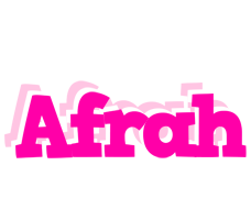 Afrah dancing logo