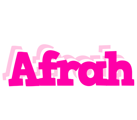 Afrah dancing logo