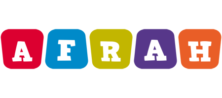 Afrah daycare logo