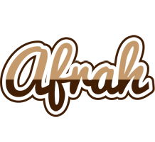 Afrah exclusive logo