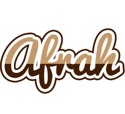 Afrah exclusive logo