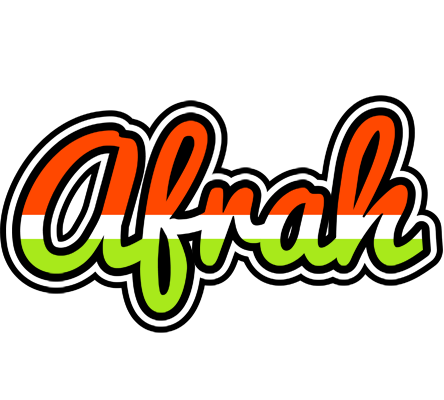 Afrah exotic logo