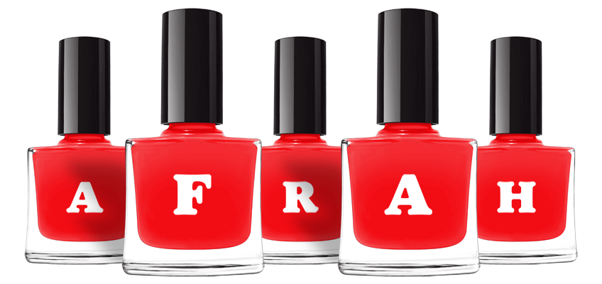 Afrah fashion logo
