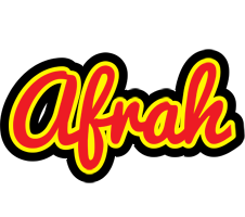 Afrah fireman logo