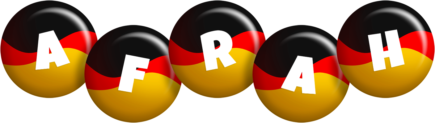 Afrah german logo