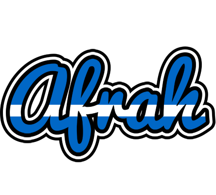 Afrah greece logo