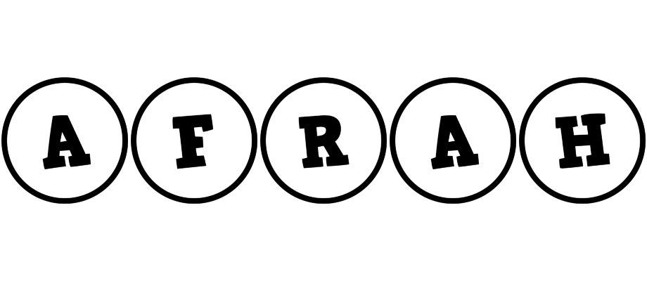 Afrah handy logo