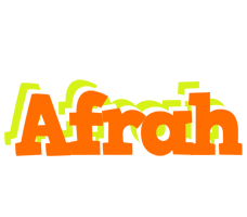 Afrah healthy logo