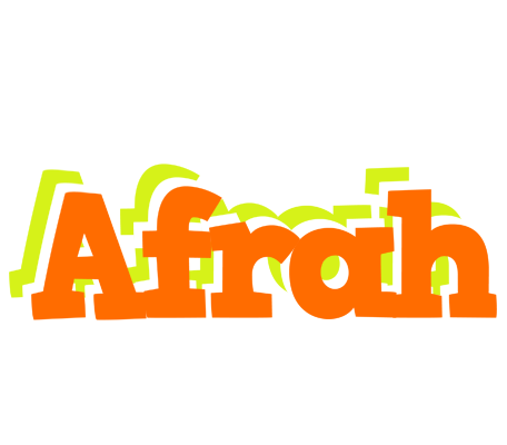 Afrah healthy logo