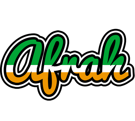 Afrah ireland logo