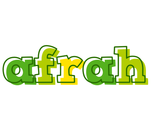 Afrah juice logo
