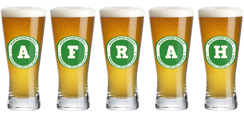 Afrah lager logo