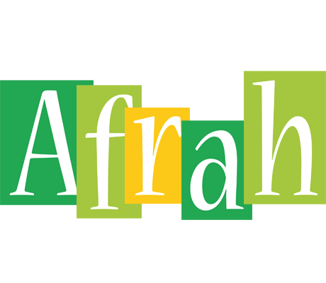 Afrah lemonade logo