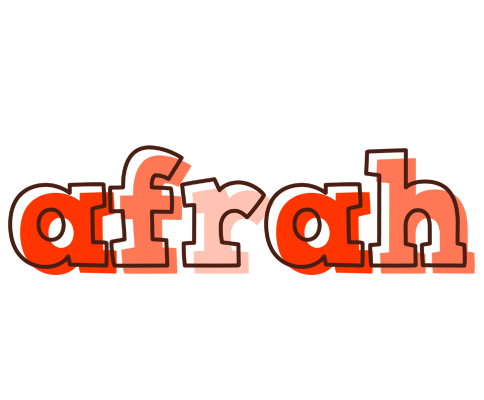 Afrah paint logo