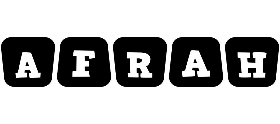 Afrah racing logo
