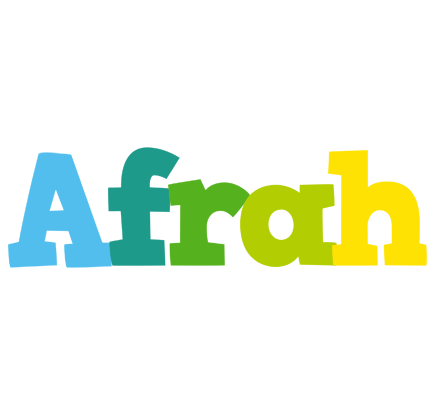 Afrah rainbows logo