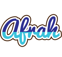 Afrah raining logo