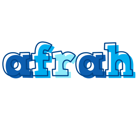 Afrah sailor logo