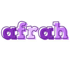 Afrah sensual logo