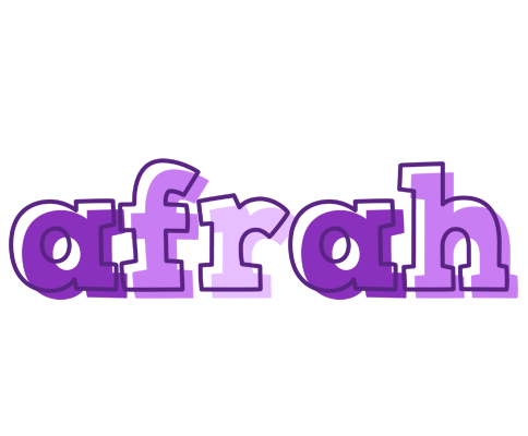 Afrah sensual logo