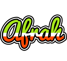 Afrah superfun logo