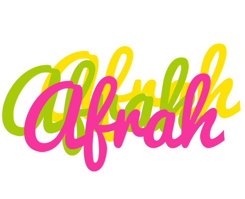 Afrah sweets logo