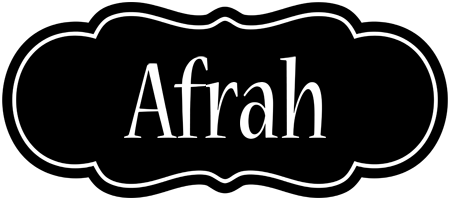 Afrah welcome logo