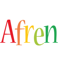 Afren birthday logo