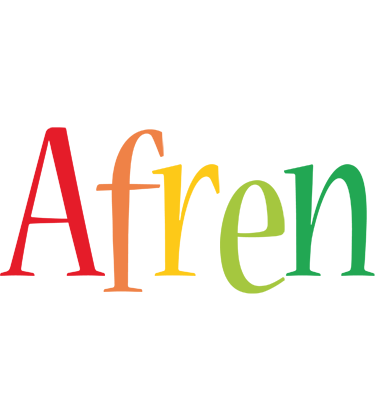 Afren birthday logo