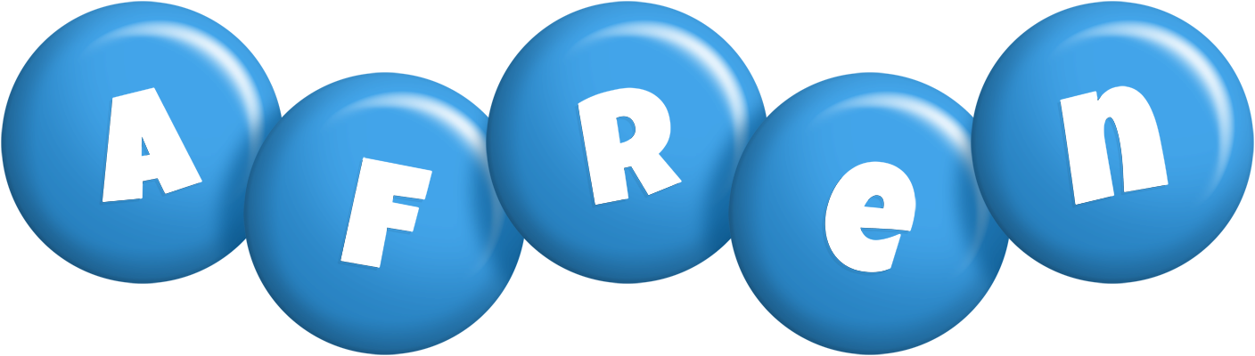 Afren candy-blue logo