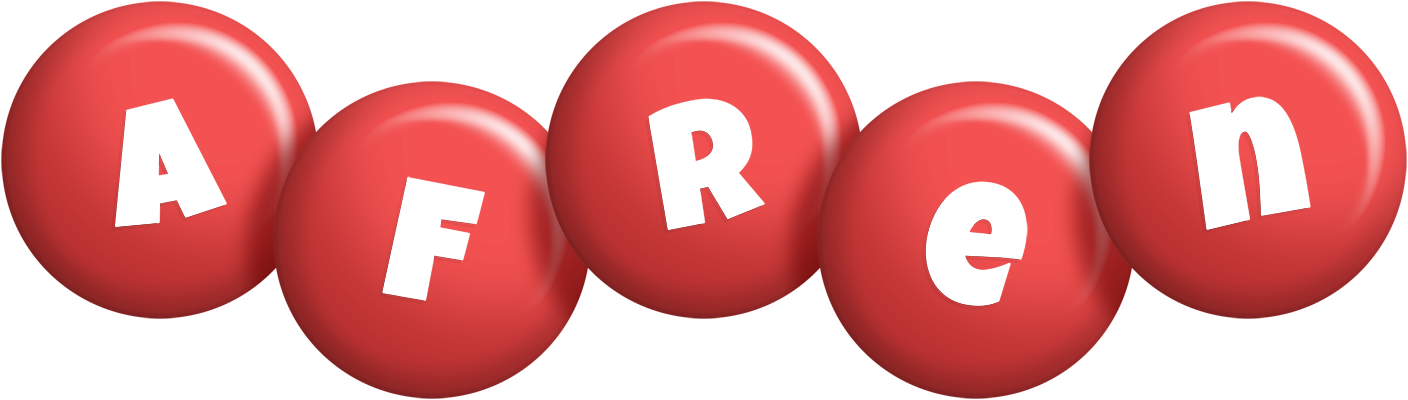 Afren candy-red logo