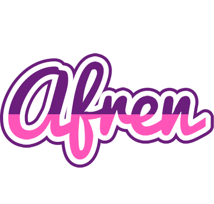 Afren cheerful logo