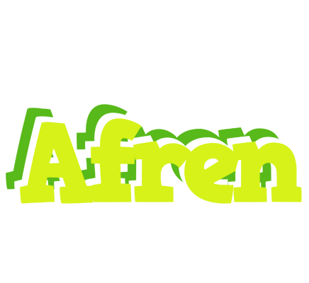 Afren citrus logo