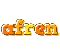 Afren desert logo