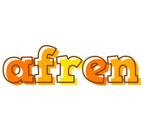Afren desert logo