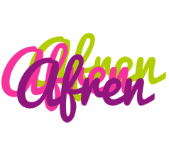 Afren flowers logo