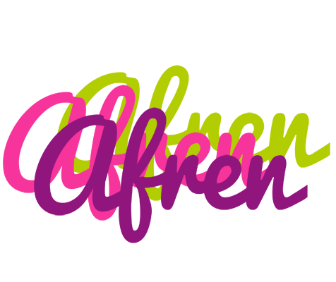 Afren flowers logo