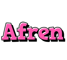 Afren girlish logo