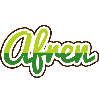 Afren golfing logo