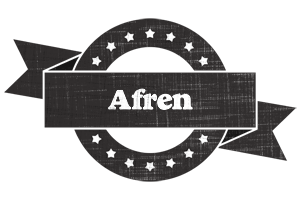 Afren grunge logo