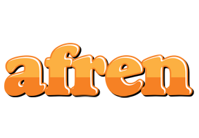 Afren orange logo