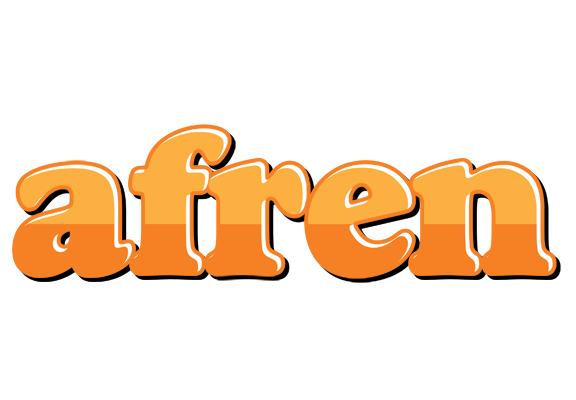 Afren orange logo