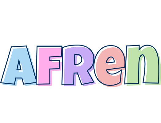 Afren pastel logo