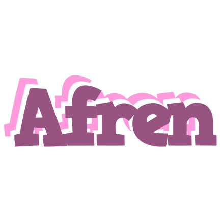 Afren relaxing logo