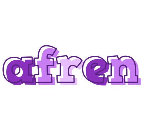 Afren sensual logo